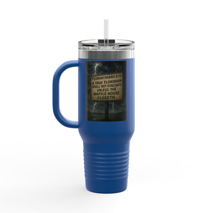 Florithians 6:12 Insulated Travel Mug