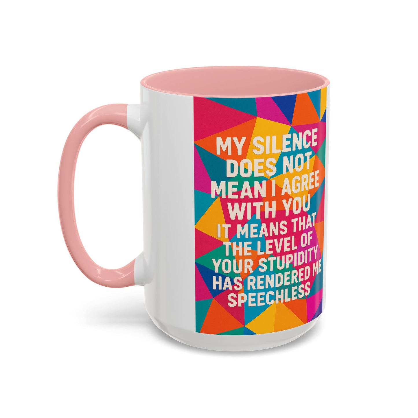 Speechless 2-Tone Coffee Mug