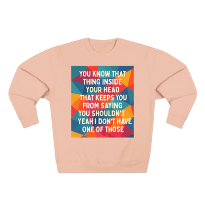 No Filter Unisex Crewneck Sweatshirt