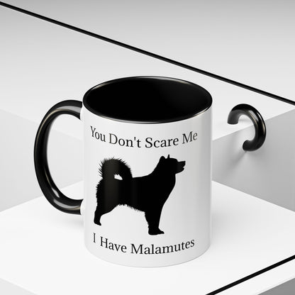 You Don't Scare Me 2-Tone Coffee Mug