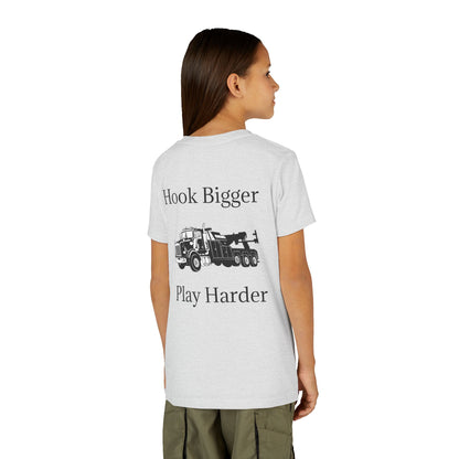 Hook Bigger Youth Unisex Short Sleeve Crewneck Tee