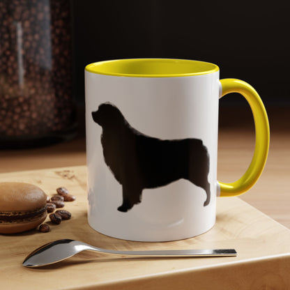 Aussie Silhouette 2-Tone Coffee Mug