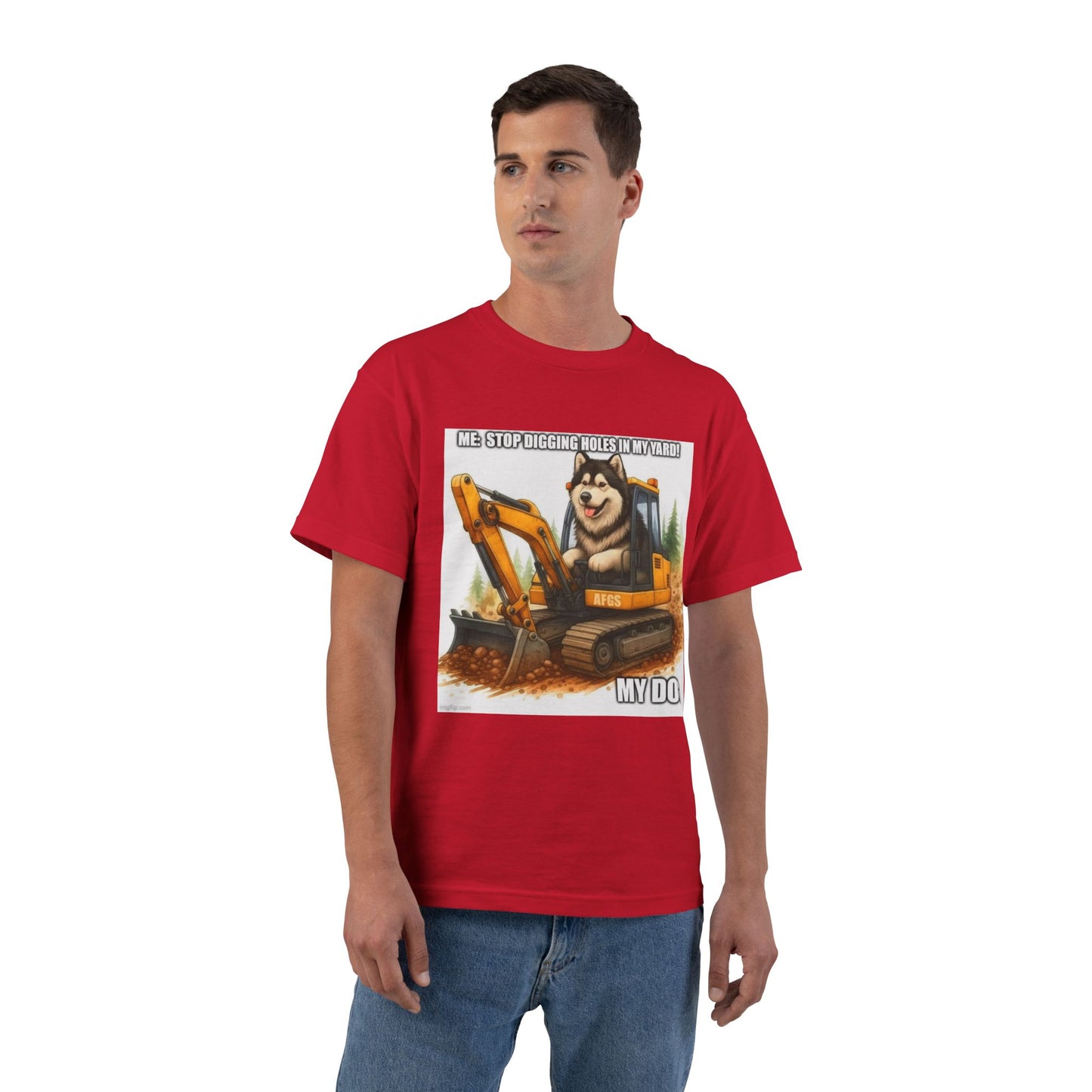 Digmaster 2000 Men's Short-Sleeve Crewneck Tee