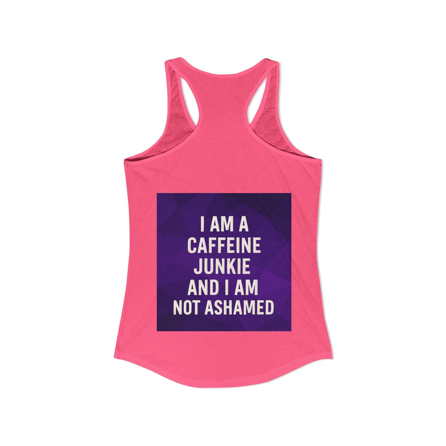 Caffeine Junkie Women's Racerback Tank