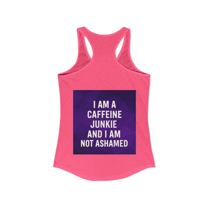 Caffeine Junkie Women's Racerback Tank