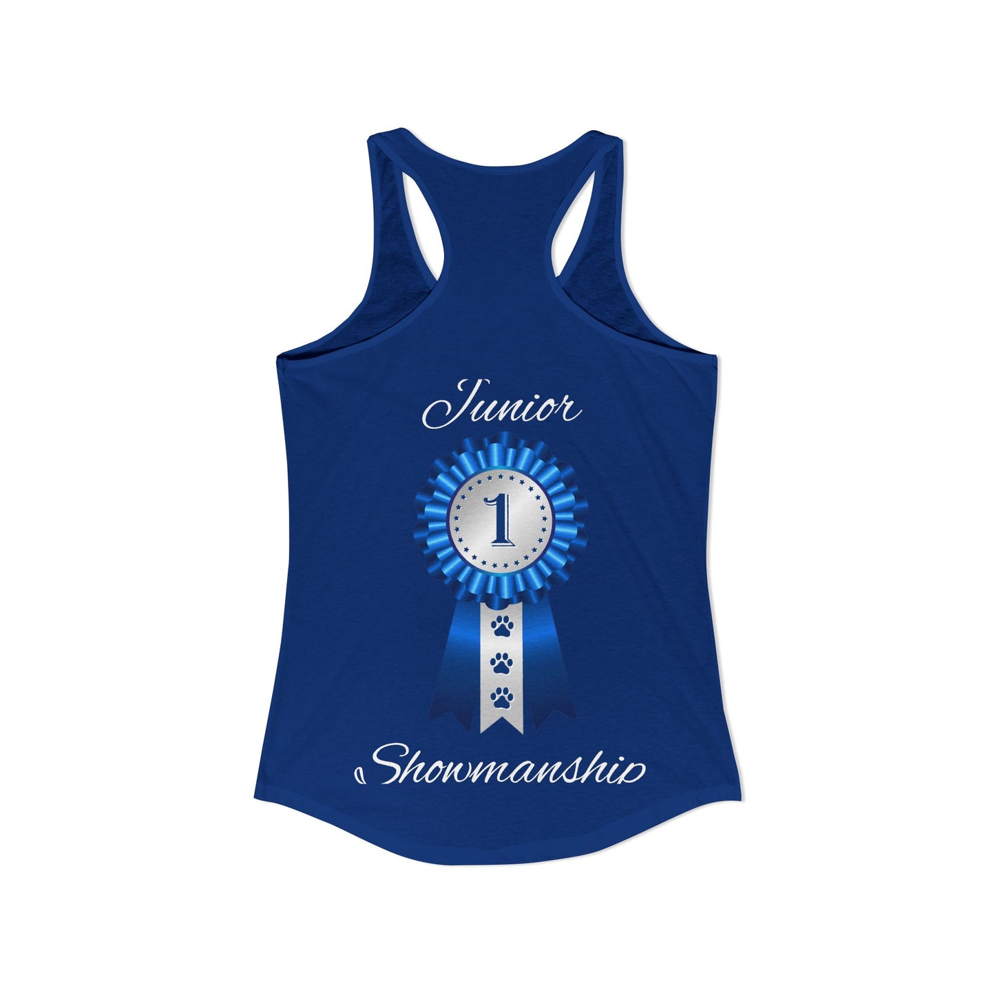 Junior Showmanship Women's Racerback Tank