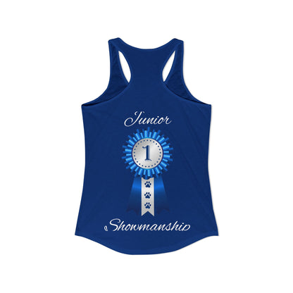 Junior Showmanship Women's Racerback Tank