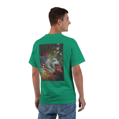 American Malamute Men's Short-Sleeve Crewneck Tee