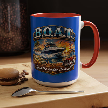 B.O.A.T. 2-Tone Coffee Mug