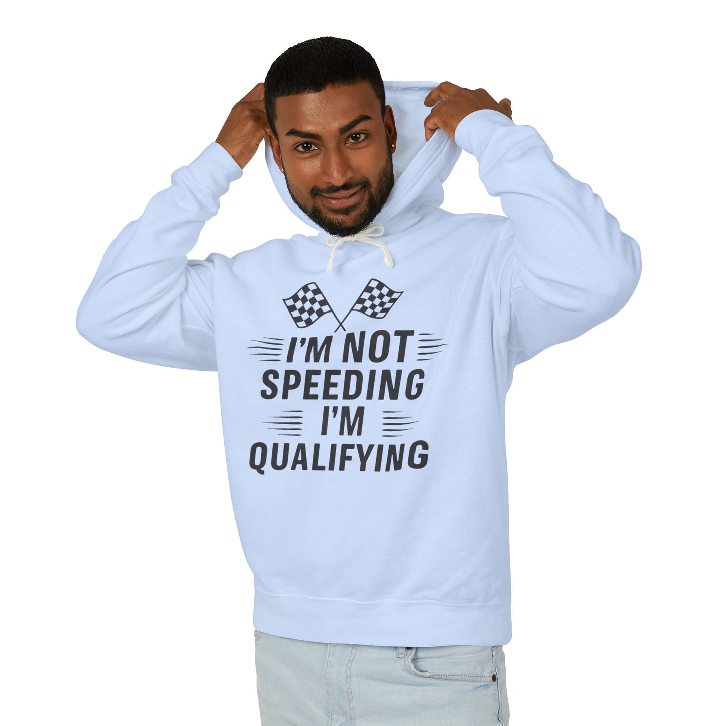 I"m Qualifying Unisex Lightweight Hoodie