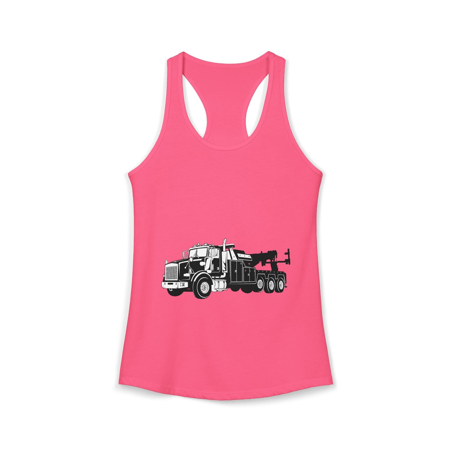Heavy Tow Truck Women's Racerback Tank