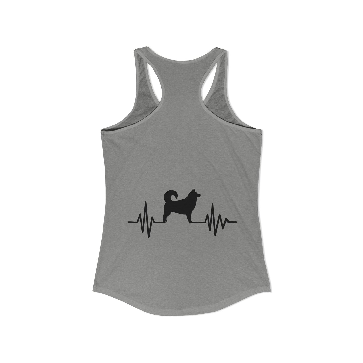 My Heart Beats For Malamutes Women's Racerback Tank
