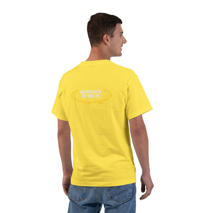 You Break It Men's Short-Sleeve Crewneck Tee