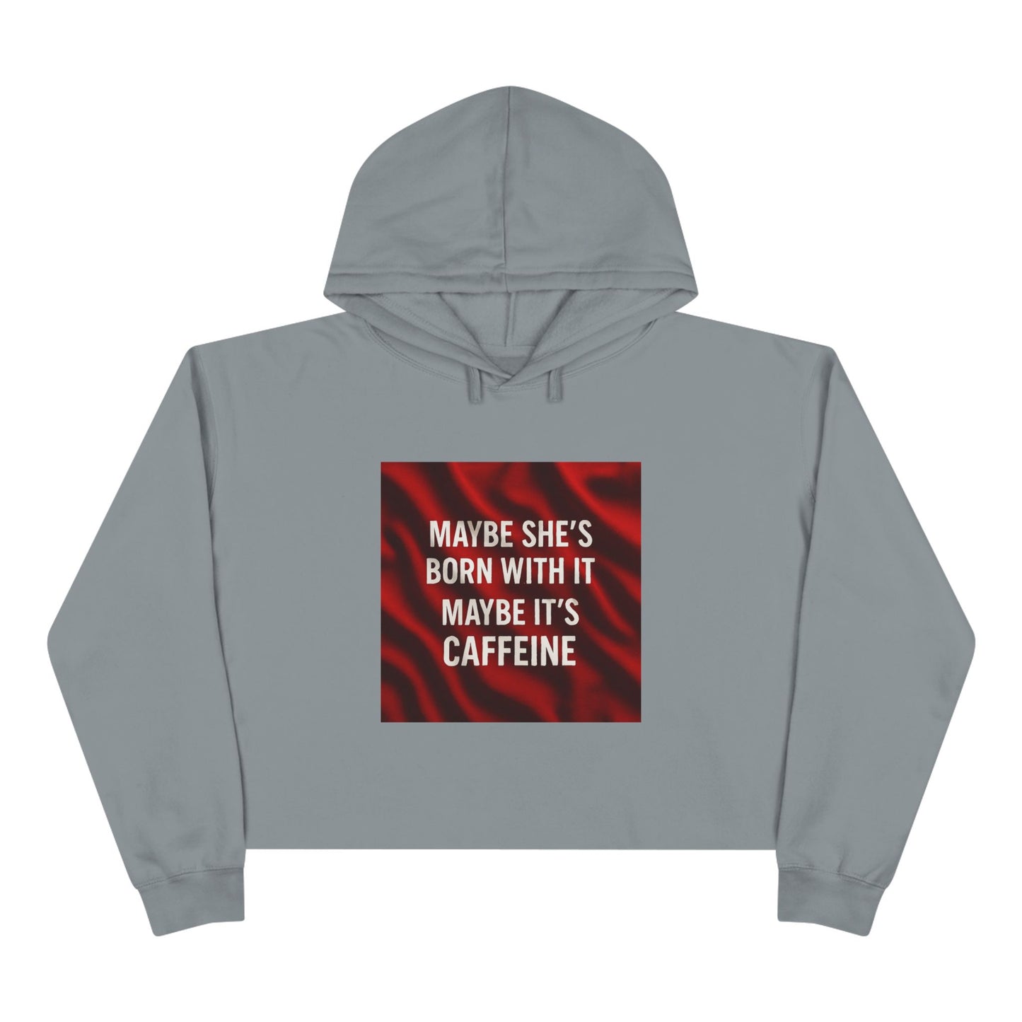Born With It Women's Crop Hoodie