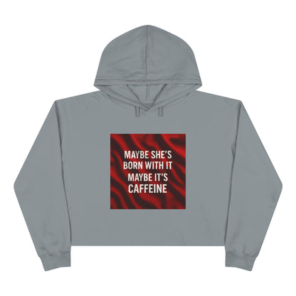 Born With It Women's Crop Hoodie