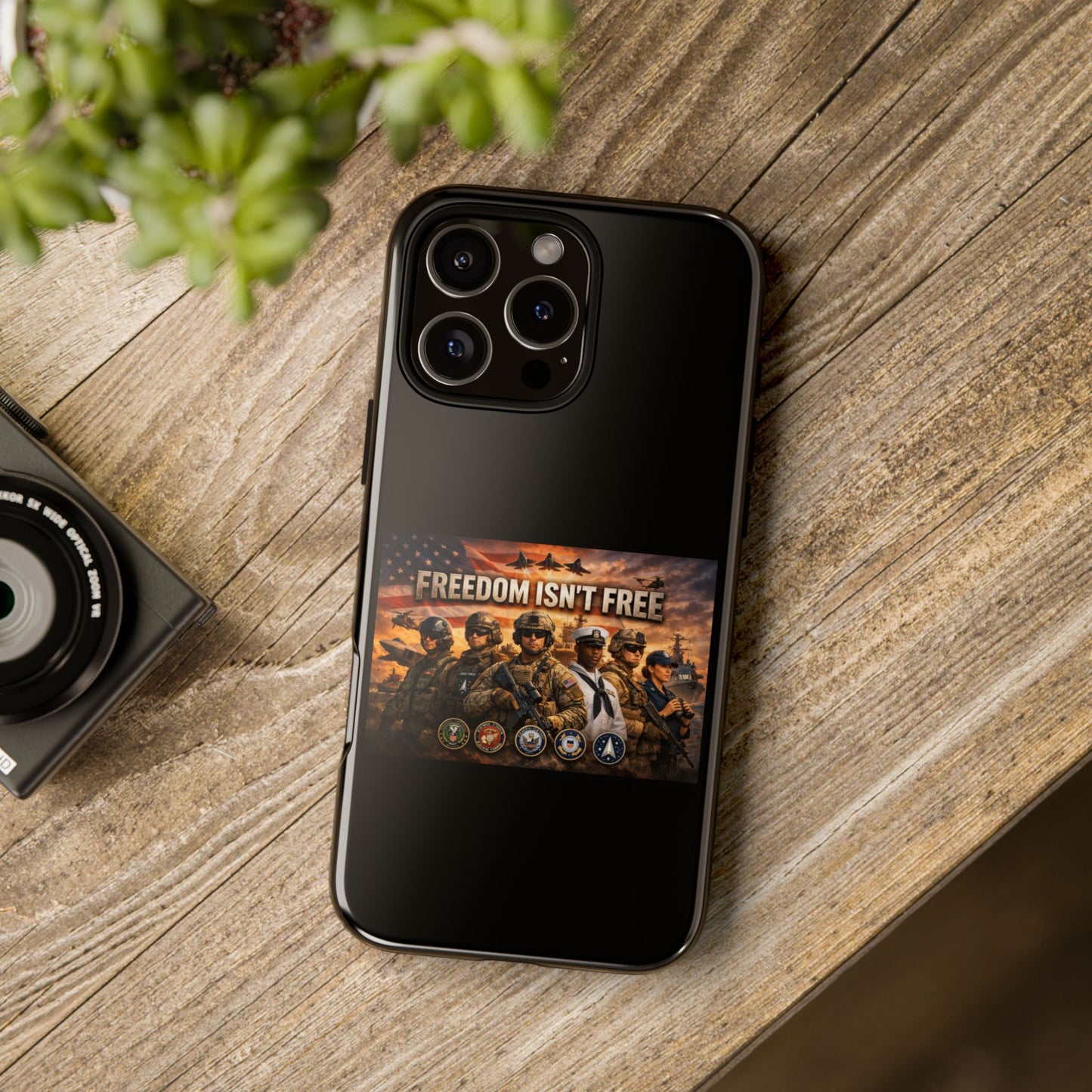 Freedom Isn't Free iPhone Case