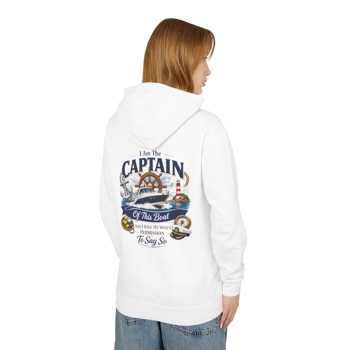 Captain Unisex Lightweight Hoodie
