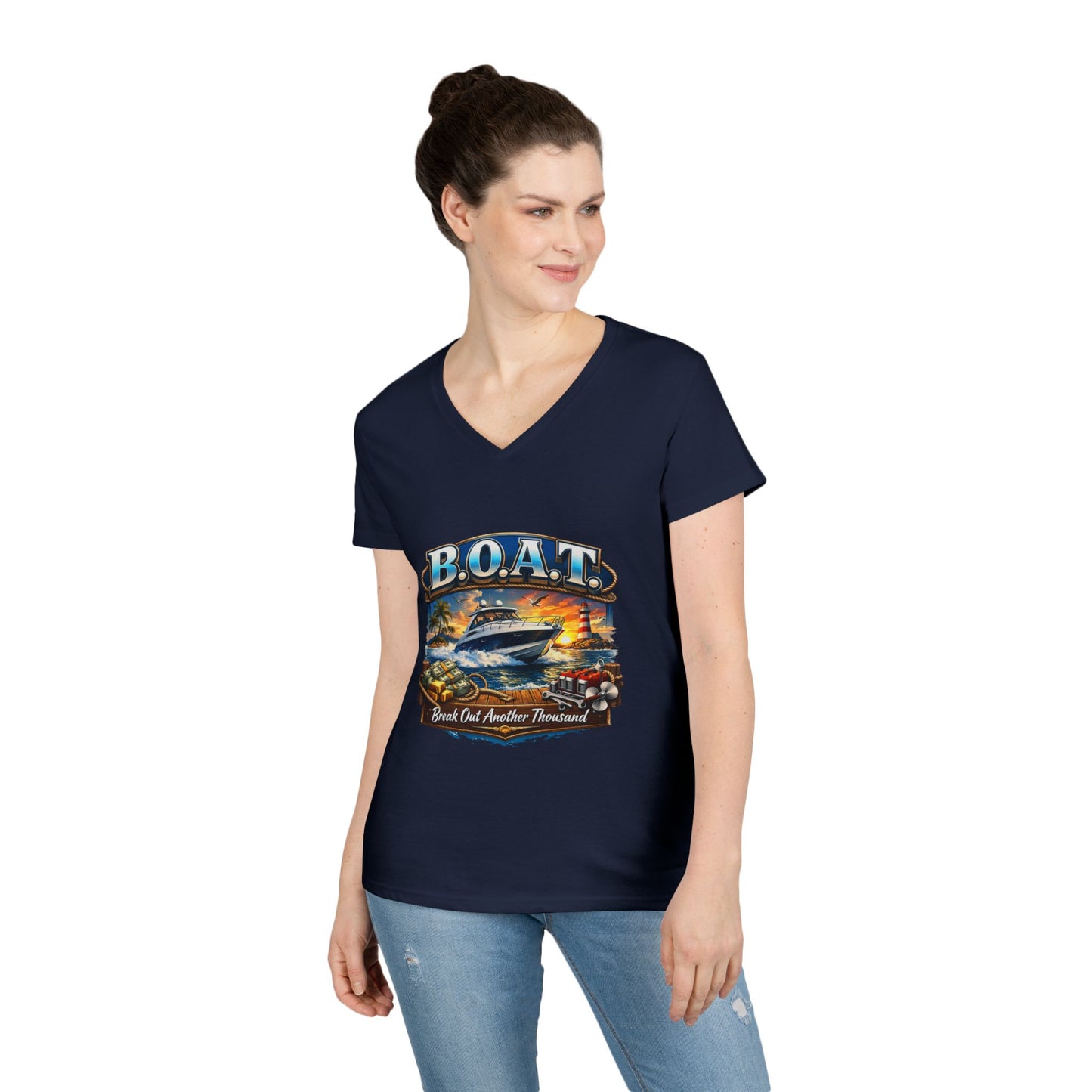 B.O.A.T. Women's V-Neck T-Shirt