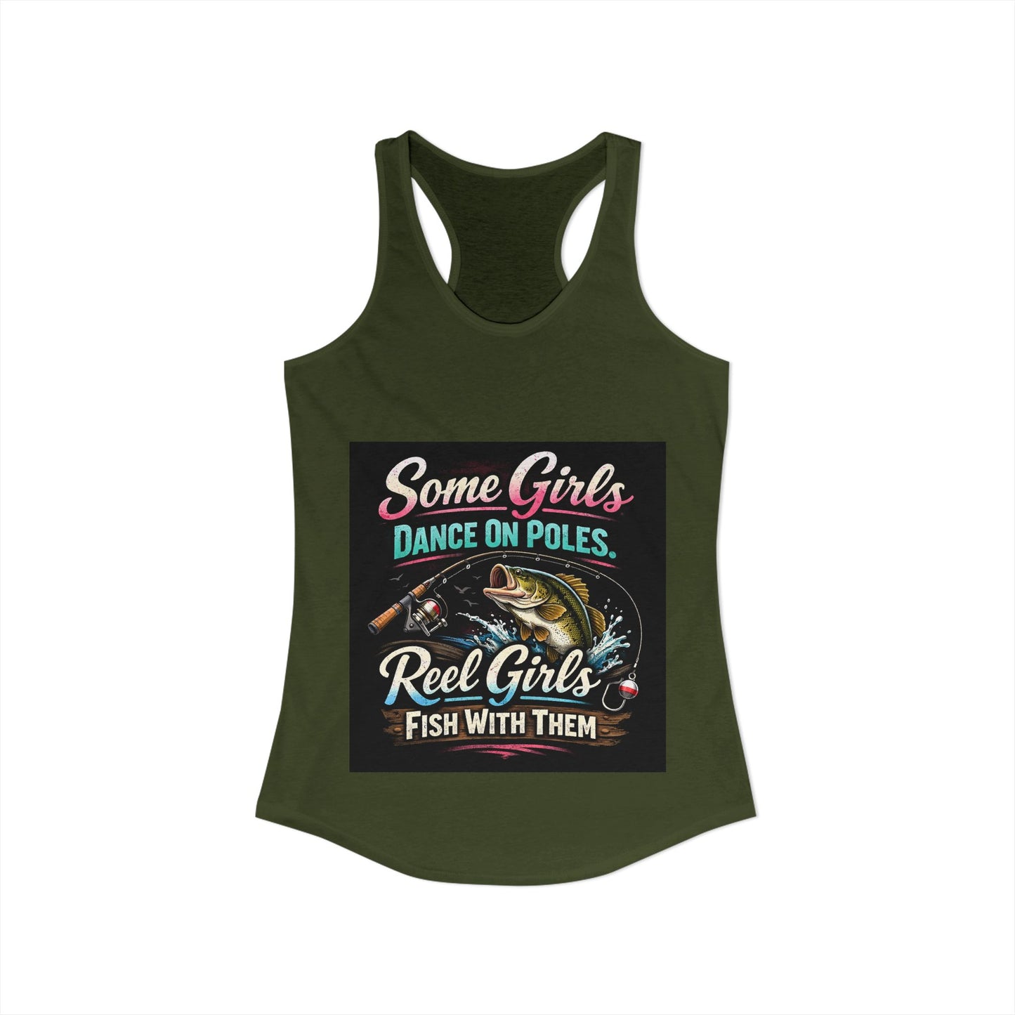 Reel Girls Women's Racerback Tank