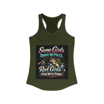 Reel Girls Women's Racerback Tank