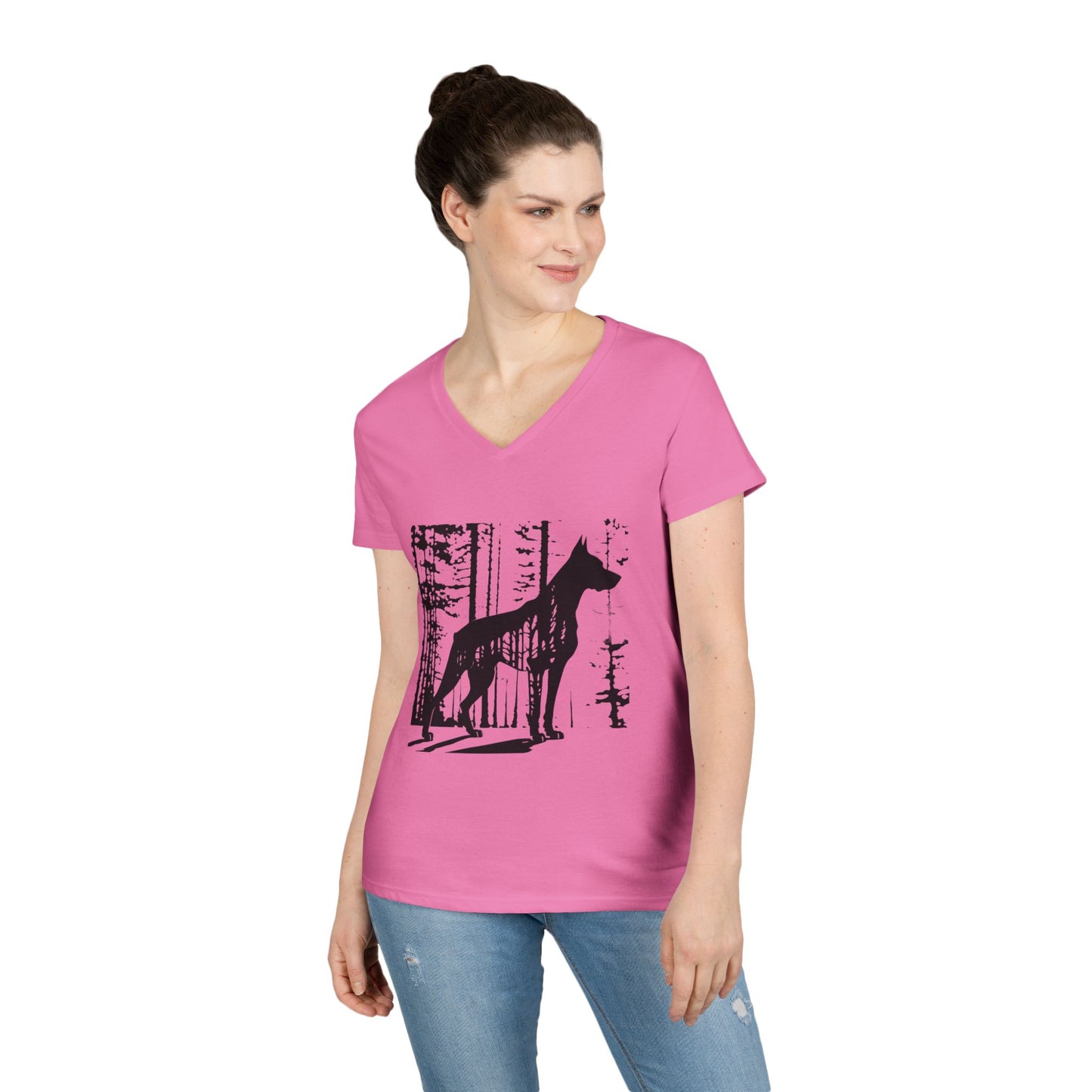 Watchful Eyes Women's V-Neck T-Shirt