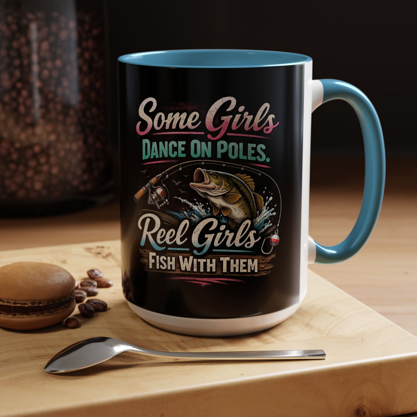Reel Girls 2-Tone Coffee Mug
