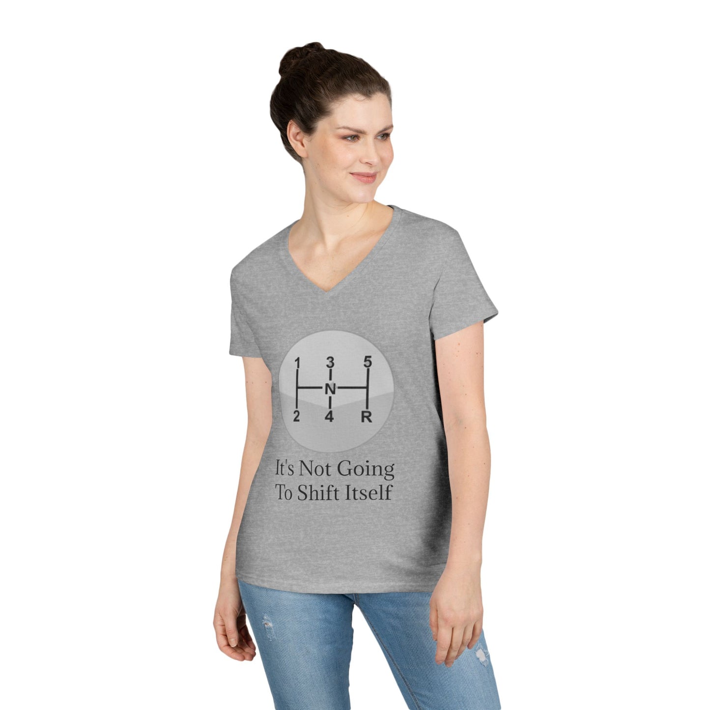 Shift Itself Women's V-Neck T-Shirt