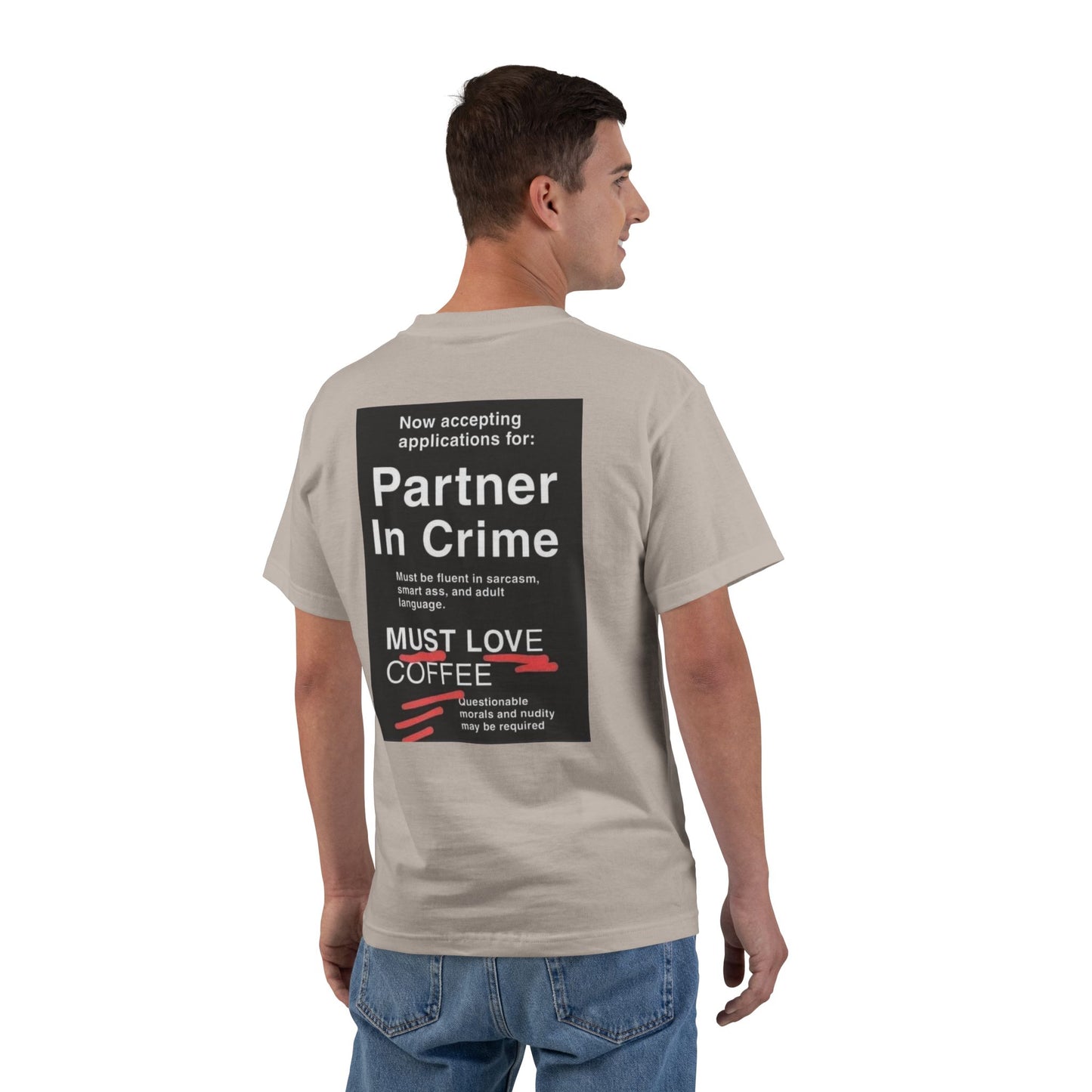 Partner In Crime Men's Short-Sleeve Crewneck Tee