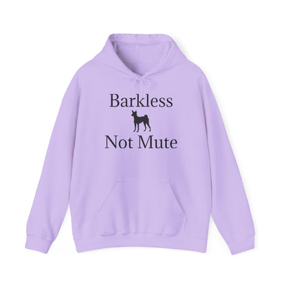 Barkless Not Mute Unisex Hoodie