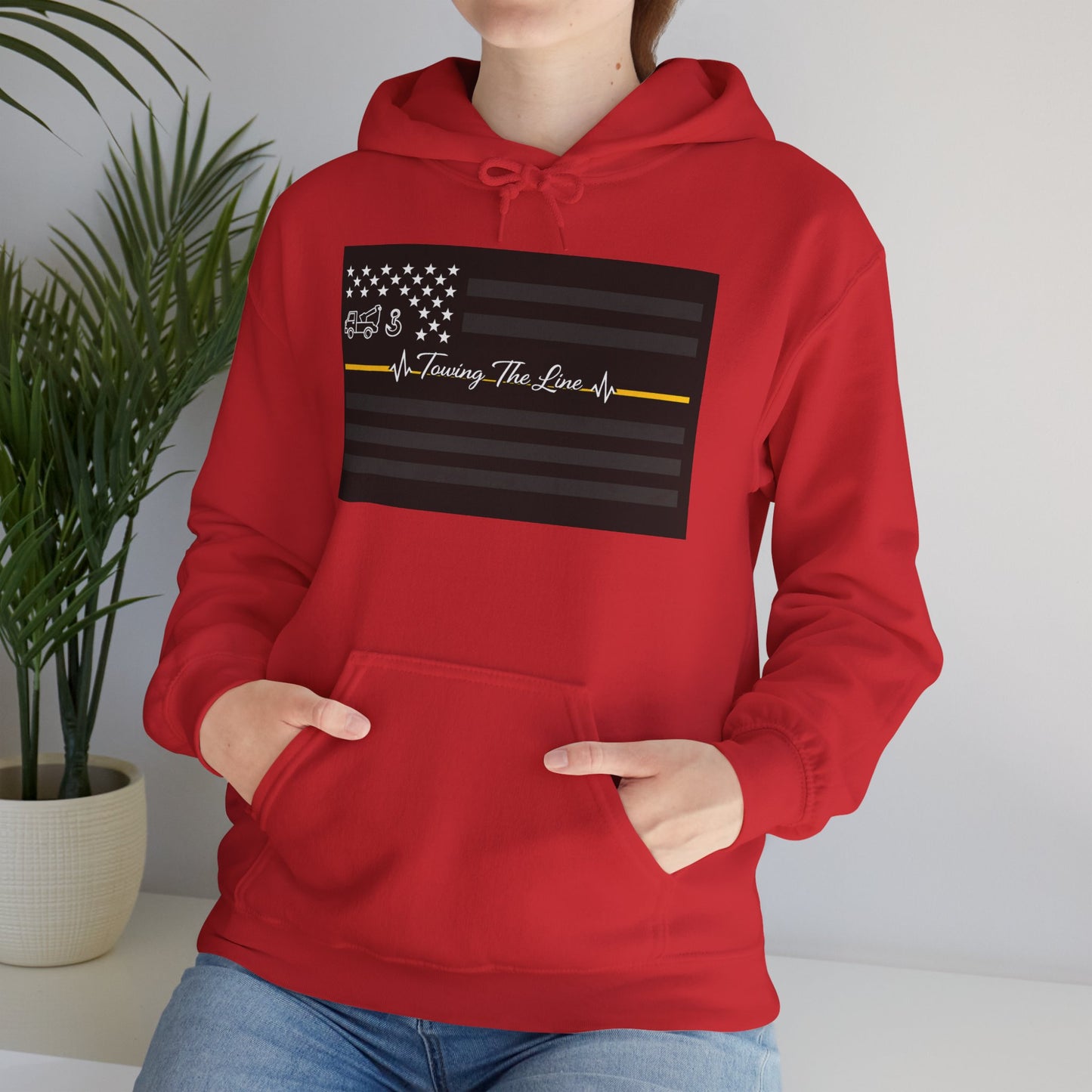 Thin Yellow Line Unisex Hoodie