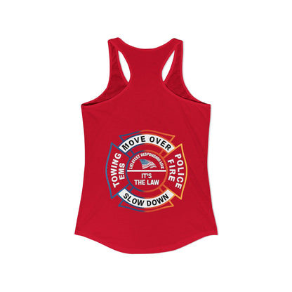 Let First Responders Live Women's Racerback Tank