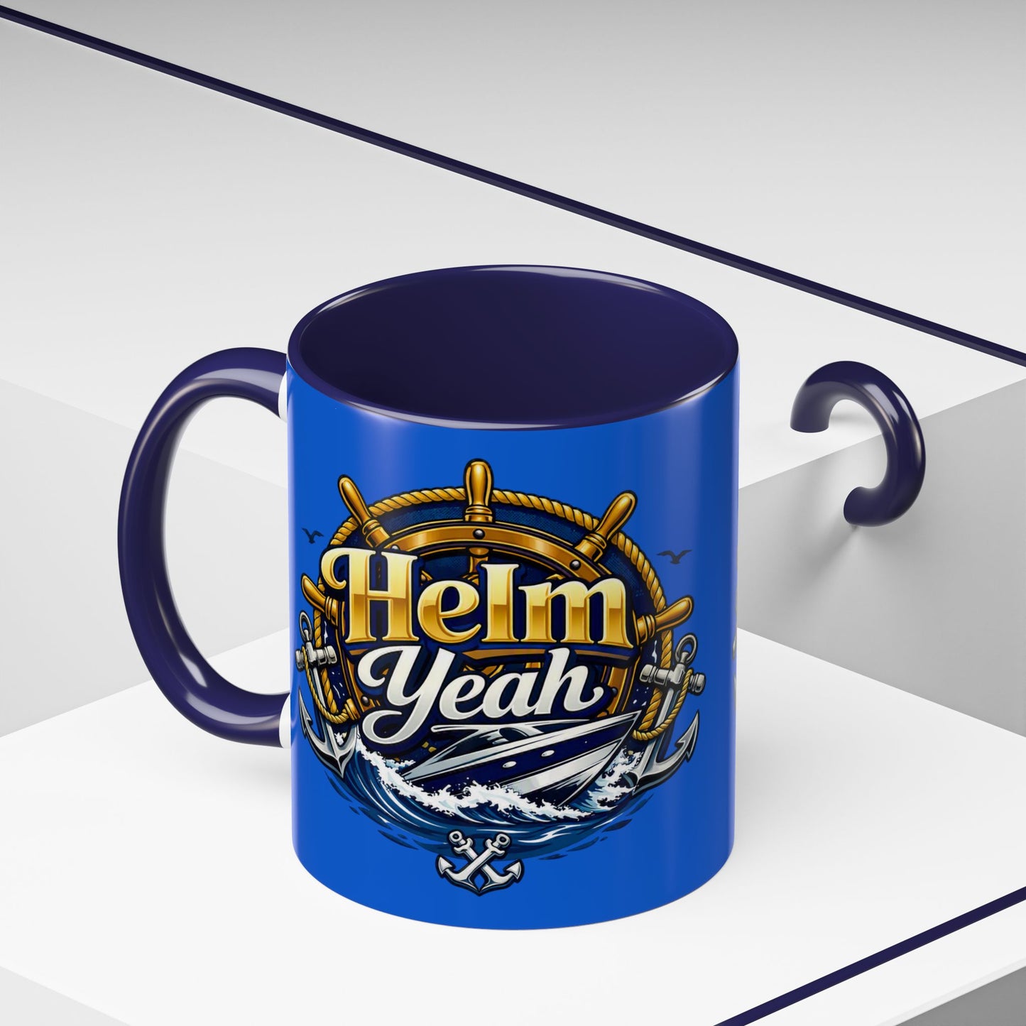 Helm Yeah 2-Tone Coffee Mug