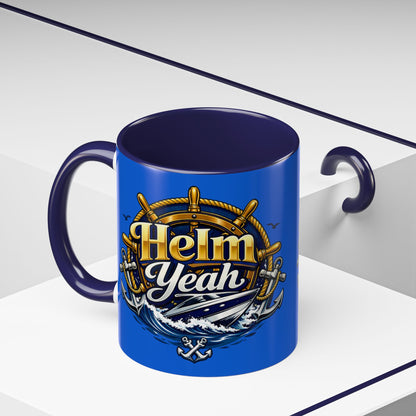 Helm Yeah 2-Tone Coffee Mug