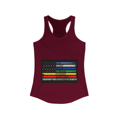 First Responder Women's Racerback Tank