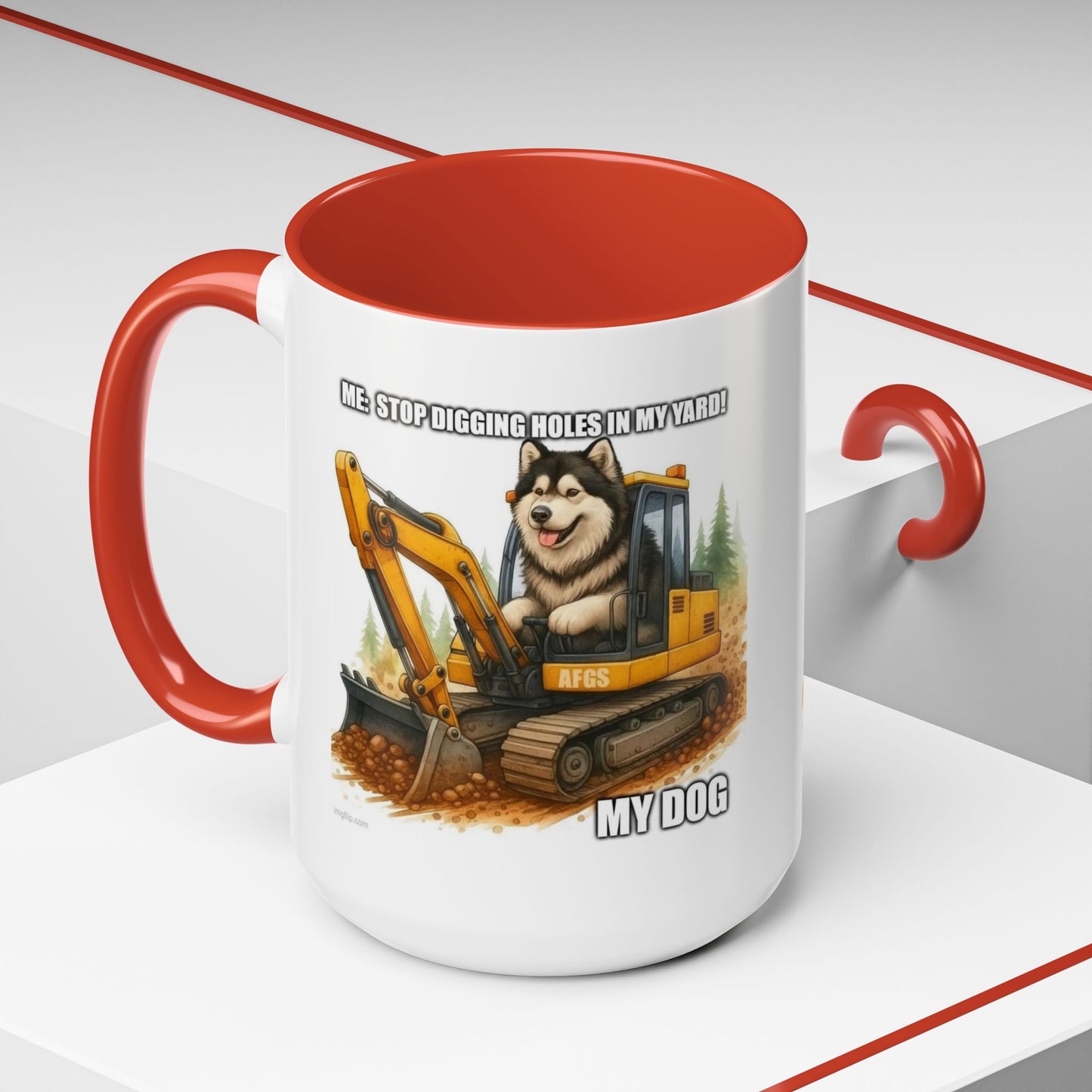 Digmaster 2000 2-Tone Coffee Mug