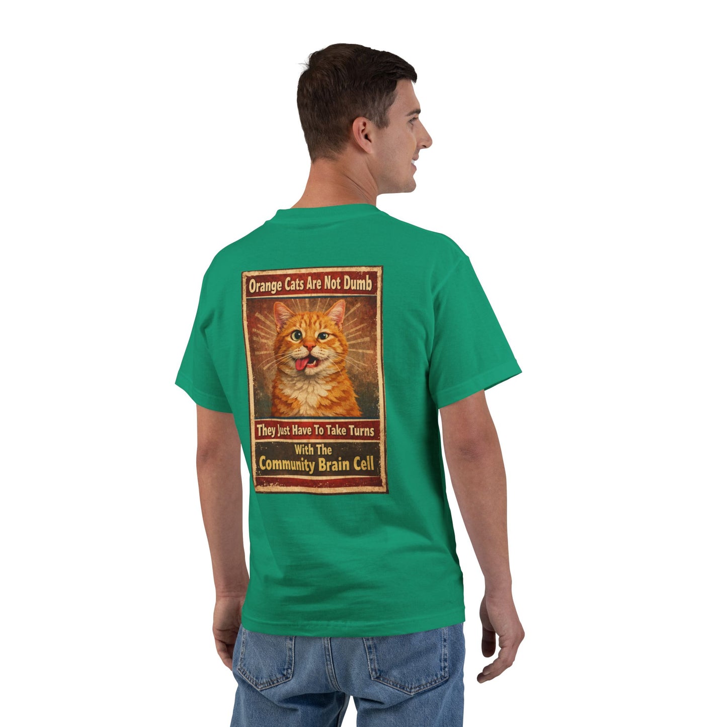 Community Brain Cell Men's Short-Sleeve Crewneck Tee