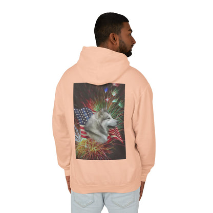 American Malamute Unisex Lightweight Hoodie