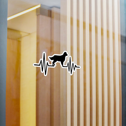 My Heart Beats For Goldens Vinyl Decal