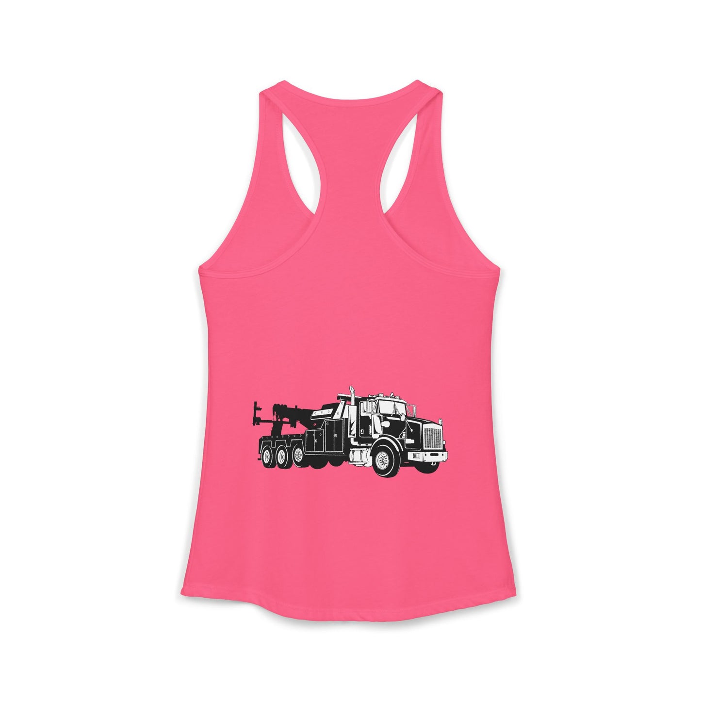 Heavy Tow Truck Women's Racerback Tank