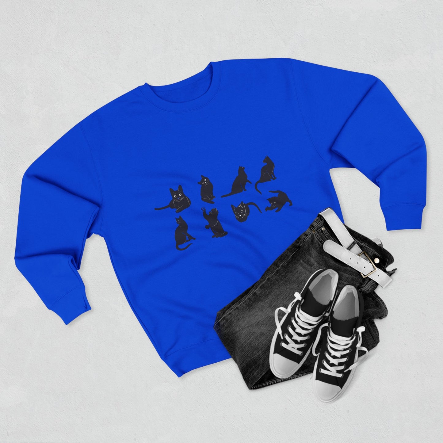 Cats Unisex Crewneck Sweatshirt