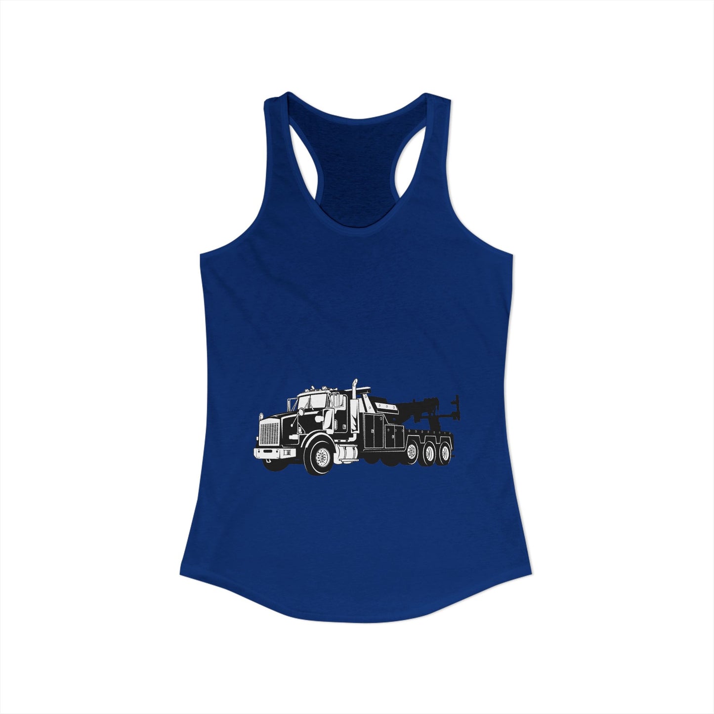 Heavy Tow Truck Women's Racerback Tank