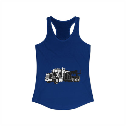 Heavy Tow Truck Women's Racerback Tank
