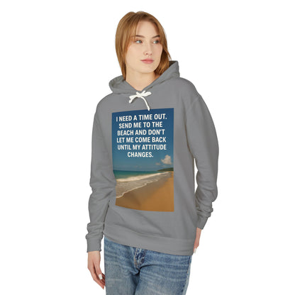 Time Out Unisex Lightweight Hoodie