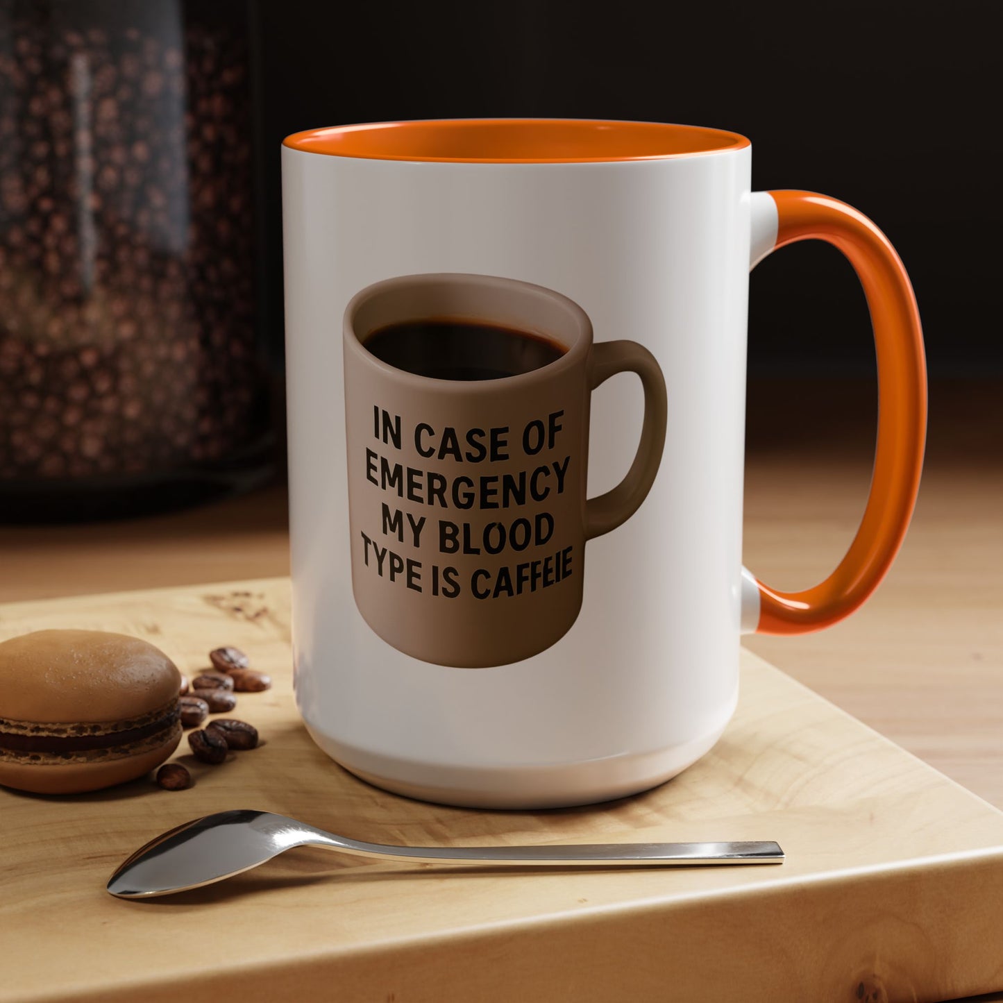 Blood Type 2-Tone Coffee Mug