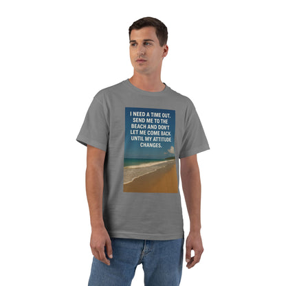 Time Out Men's Short-Sleeve Crewneck Tee