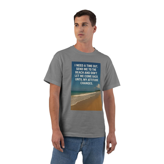 Time Out Men's Short-Sleeve Crewneck Tee