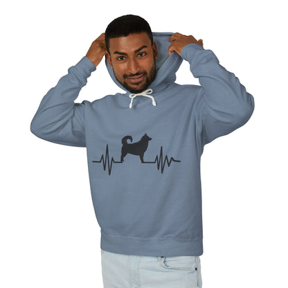 My Heart Beats For Malamutes Unisex Lightweight Hoodie