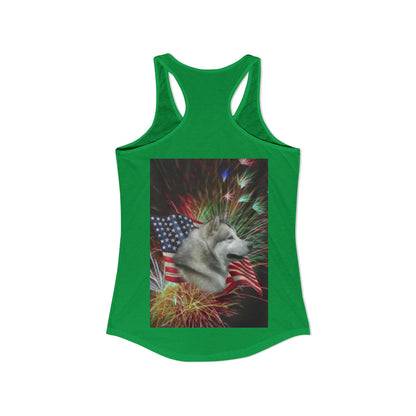 American Malamute Women's Racerback Tank