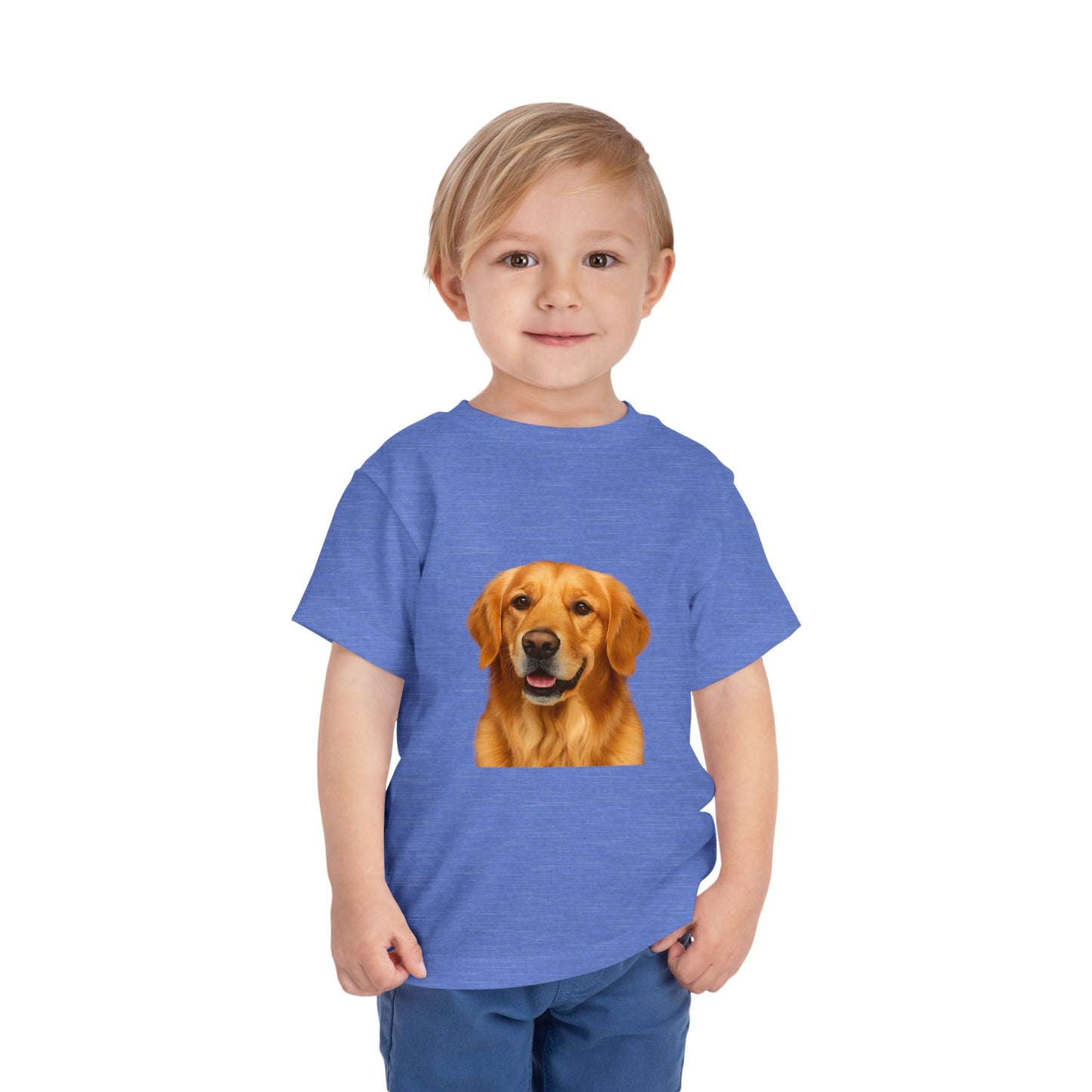 Golden Head Toddler Unisex Short Sleeve Crewneck Tee