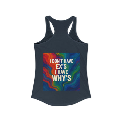 X's And Y's Women's Racerback Tank